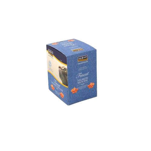 【FISH4CATS】フィッシュ4キャット サーモンムース ケース(100g×6)○