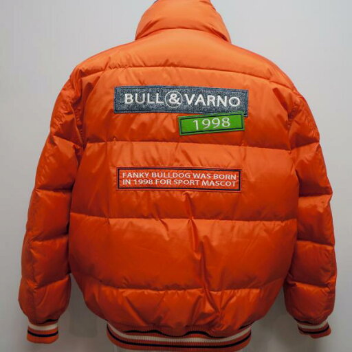 バーニヴァーノ・22 秋冬 AW 新作(3L)ブルワッペン ダウン スタジャン(3L)BAW-LDB-4507-35-3L BARNI VARNO