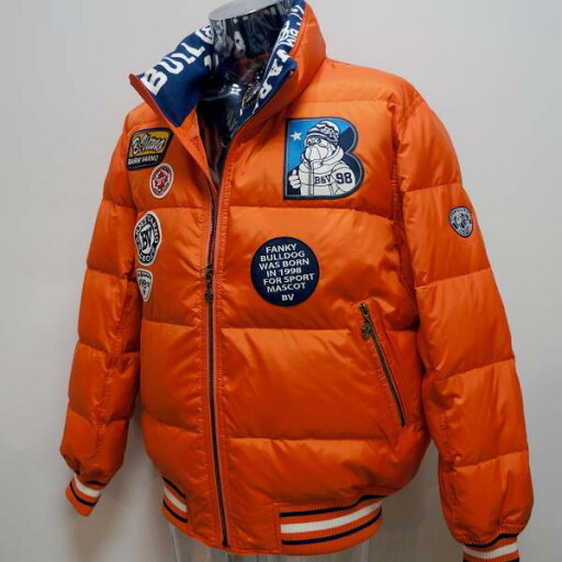 バーニヴァーノ・22 秋冬 AW 新作(3L)ブルワッペン ダウン スタジャン(3L)BAW-LDB-4507-35-3L BARNI VARNO