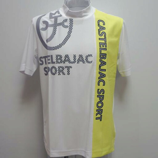 (SALE)カステルバジャック スポーツ・23 春夏 SS 新作・モックネック 半袖Tシャツ(M)(L)(LL)7233272108-01 (SALE)カステルバジャック スポーツ・23 春夏 SS 新作・モックネック 半袖Tシャツ(M)(L)(LL)7233272108-01