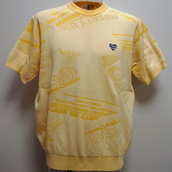 PAGELO パジェロ 23 春夏 SS 新作・半袖サマーセーター(3L)31-7604-07-93-3L