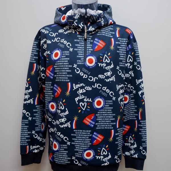 Rakuten - (SALE)カステルバジャック・23 秋冬 AW・新作・ボンディング昇華転写 パーカー(L)(LL)7213370110-59