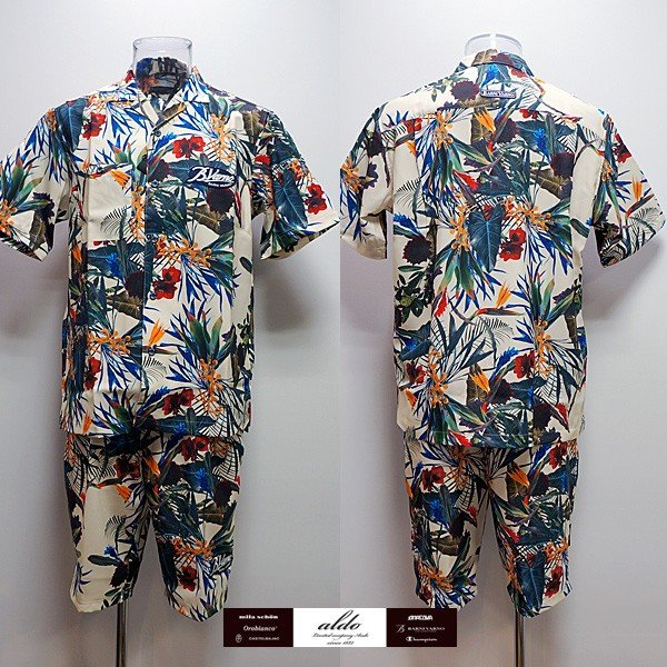 バーニヴァーノ・半袖オープンシャツ・ショートパンツ 上下(L)19 春夏 SS 新作 BSS-ISH3273-02 BSS-IPH3298-02 BARNI VARNO (L) バーニヴァーノ・半袖オープンシャツ・ショートパンツ 上下(L)19 春夏 SS 新作 BSS-ISH3273-02 BSS-IPH3298-02 BARNI VARNO (L)
