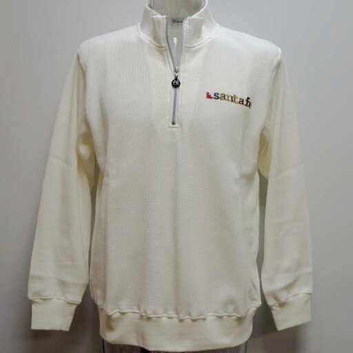 (SALE)サンタフェ・23 AW 秋冬・ワッフル ZIPUP トレーナー(L)(LL)(3L)23-86411-001 (SALE)サンタフェ・23 AW 秋冬・ワッフル ZIPUP トレーナー(L)(LL)(3L)23-86411-001