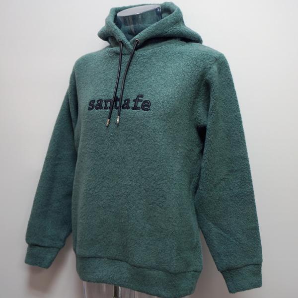 (SALE)サンタフェ・23 AW 秋冬・アンゴラパイル パーカー(L)(LL)(3L)23-86804-024