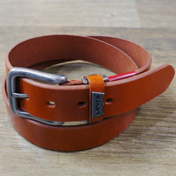 Rakuten - Levi's リーバイス レザー ベルト 牛革 15519020-CHA