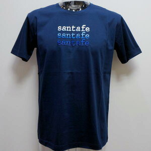 サンタフェ・24 春夏 SS 新作・コットンスムース 半袖Tシャツ(M)(L)(LL)(3L)24-81402-097