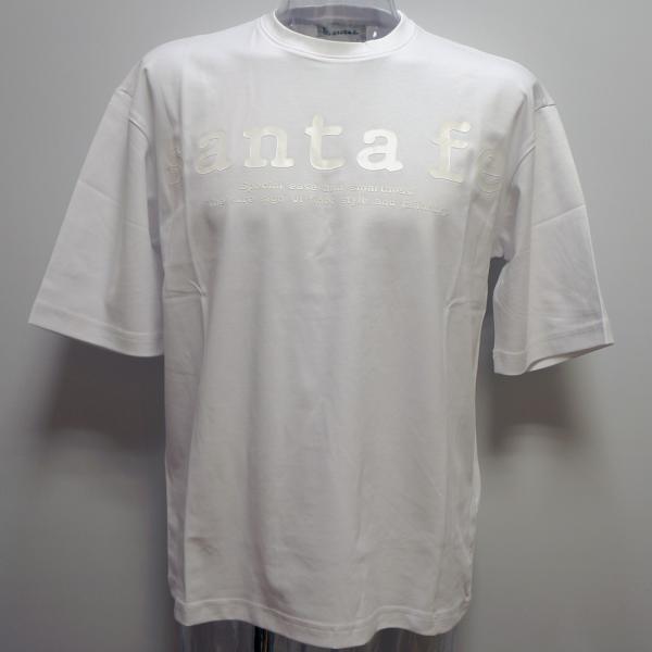 サンタフェ・24 春夏 SS 新作・オーバーサイズ 半袖Tシャツ(M)(L)(LL)(3L)24-81403-001