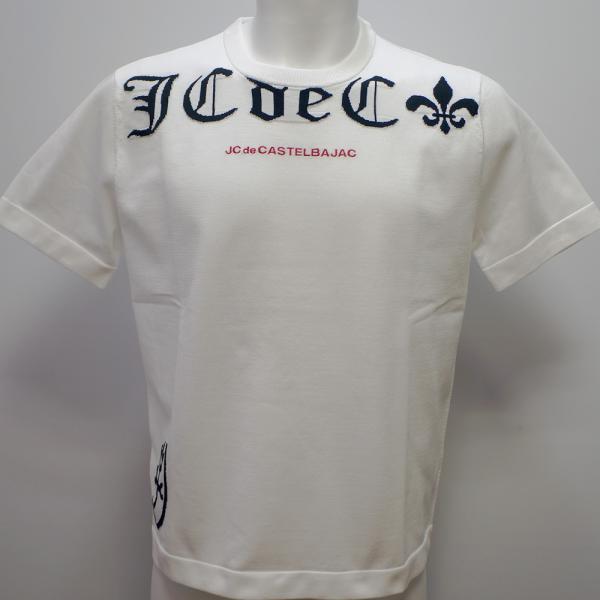 Rakuten - カステルバジャック・26 春夏 SS 新作・ポリエステル 半袖ニットTシャツ(L)(LL)7216262105-01
