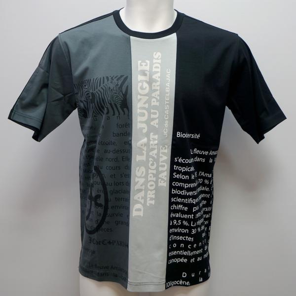Rakuten - カステルバジャック・26 春夏 SS 新作・綿スムース切り替え 半袖Tシャツ(L)(LL)7216272108-99