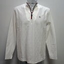(SALE)BBCO ビビコ 22 春夏 SS 新作・ジップ 長袖ポロシャツ(L)(LL)21-1603-01-01