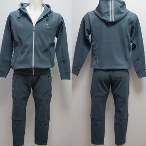 サンタフェ・24 AW 秋冬・変形サーマル フルジップ パーカー 上下(L)(LL)(3L)24-82411-017 24-82412-017