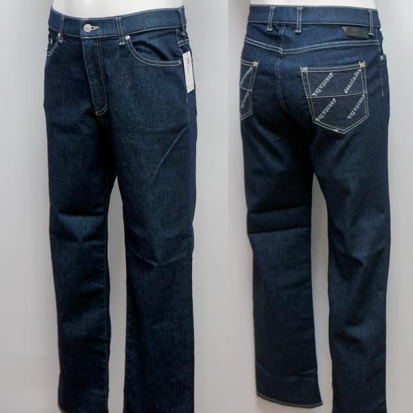 サンタフェ・24 秋冬 AW 新作・ポケットロゴ 楽パンツ ストレート デニム ジーンズ(L)(LL)(3L)24-62407-098