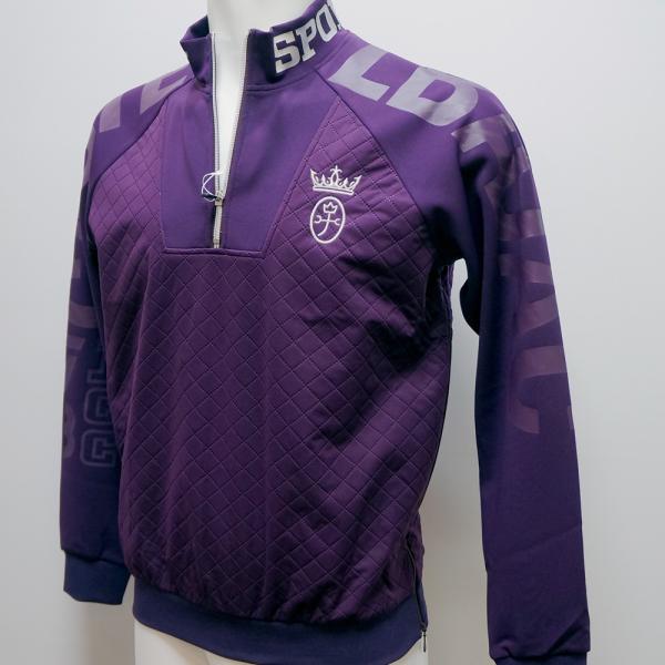 カステルバジャック スポーツ・23 秋冬 AW・新作・異素材使い ZIPUP トレーナー(M)(L)7233370153-60