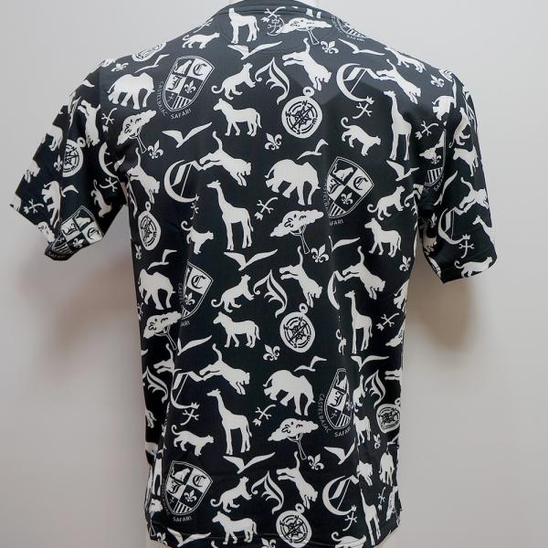 カステルバジャック・24 春夏 SS 新作・総柄昇華転写 半袖Tシャツ(L)(LL)7214272120-99