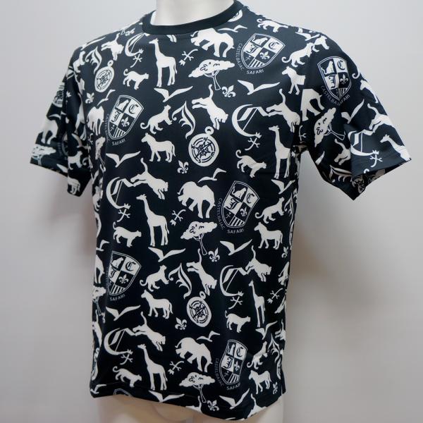 カステルバジャック・24 春夏 SS 新作・総柄昇華転写 半袖Tシャツ(L)(LL)7214272120-99