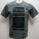 カステルバジャック・25 春夏 SS 新作・ペイント柄 半袖Tシャツ(M)(L)(LL)7215172121-97(4)