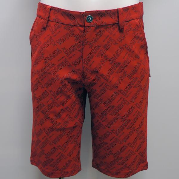 カステルバジャック スポーツ・24 春夏 SS 新作・オリジナルロゴジャガード ショートパンツ(S)(M)(L)(LL)(3L)(4L)7234242150-80