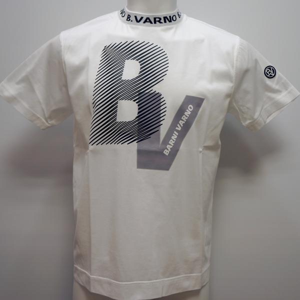 Rakuten - バーニヴァーノ・BVプリント 半袖 Tシャツ(LL) 25 春夏 SS 新作 BSS-OTH5229-01-LL BARNI VARNO (LL)