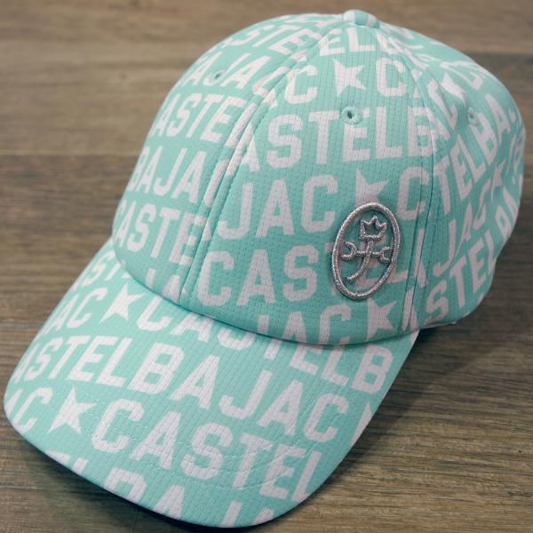 カステルバジャック スポーツ・24 春夏 新作・総柄ロゴ昇華転写プリント キャップ　7234191155-41