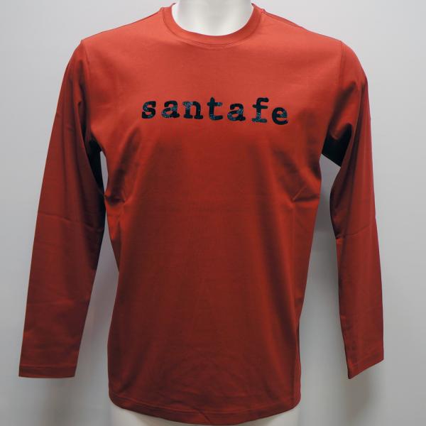 Rakuten - サンタフェ・25 秋冬 AW 新作・60スムース ロゴ3種類プリント 長袖Tシャツ(M)(L)(LL)(3L)(4L)25-84401-064