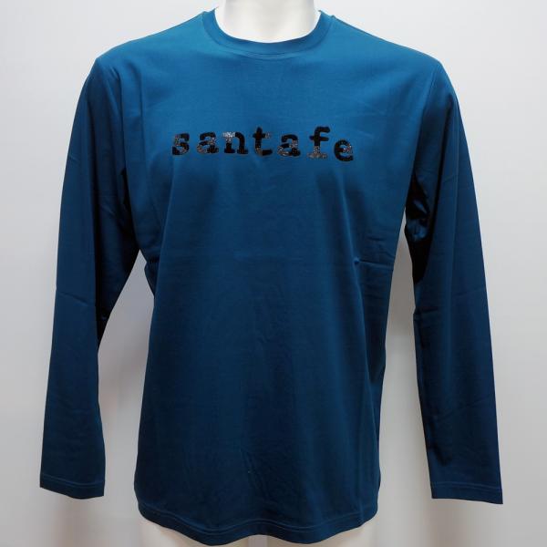 Rakuten - サンタフェ・25 秋冬 AW 新作・60スムース ロゴ3種類プリント 長袖Tシャツ(M)(L)(LL)(3L)(4L)25-84401-092
