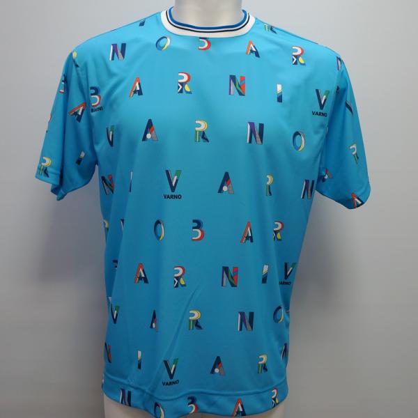 Rakuten - バーニヴァーノ・ポリエステル ロゴプリント 半袖 Tシャツ(L) 25 春夏 SS 新作 BSS-OTH5251-62 BARNI VARNO (L)