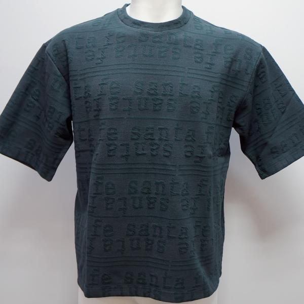 Rakuten - サンタフェ・25 春夏 SS 新作・ふくれロゴ オーバーサイズ 半袖Tシャツ(L)(LL)(3L)25-83415-019