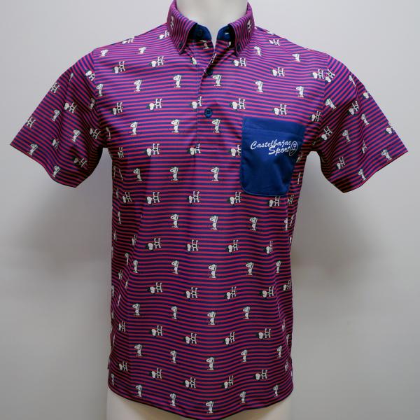 Rakuten - カステルバジャック スポーツ・25 春夏 SS・スヌーピー 半袖ポロシャツ(M)(L)(LL)7235274101-59