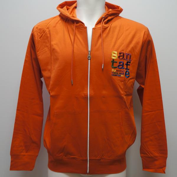 Rakuten - サンタフェ・26 春夏 SS 新作・コットンスムース フルZIP パーカー(L)(LL)(3L)(4L)26-85403-042