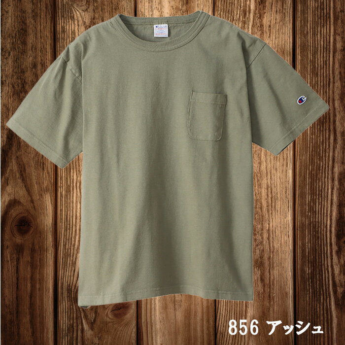 チャンピオン Champion 半袖Tシャツ T1011(ティーテンイレブン) ポケット付き US T...