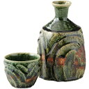 酒器セット 徳利 とっくり おちょこ セット オリベうねり 冷酒器 日本製 美濃焼 お猪口 徳利 日本酒 冷酒 グラス おしゃれ 熱燗 ぐいのみ ギフト 贈答 ...