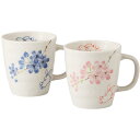 マグカップ 桜うさぎ ペアマグ 美濃焼 日本製 マグ コップ カップ 食洗機対応 電子レンジ対応 ラッピング対応 のし対応 おしゃれ かわいい 可愛い 人気 おすすめ 食器 陶磁器 カフェ 来客 ギフト プレゼント