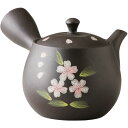 急須 黒泥桜急須 常滑焼 日本製 陶器 おしゃれ かわいい 食洗機対応 ラッピング対応 のし対応 ギフト プレゼント 贈り物 お祝い カフェ 来客用 お茶