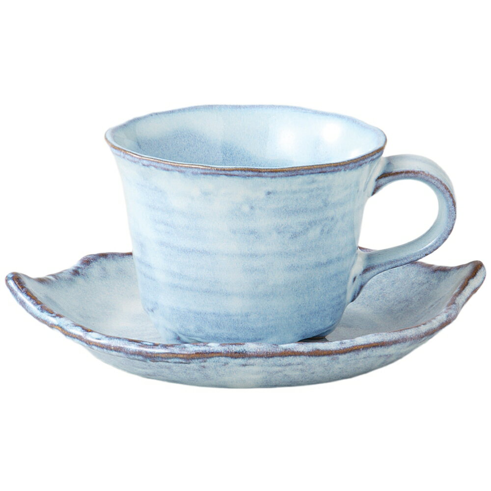 コーヒーカップ＆ソーサー 白均窯 コーヒー碗皿 美濃焼 日本製 食洗機対応 電子レンジ対応 ラッピング対応 のし対応 箱入り 喫茶店 カフェ セット 飲食店 おしゃれ かわいい