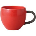 マグカップ Koronマグカップ(つぶつぶレッド) 磁器 美濃焼 日本製 マグ コップ カップ 食洗機対応 電子レンジ対応 ラッピング対応 のし対応 おしゃれ かわいい 可愛い 人気 おすすめ 食器 陶磁器 カフェ 来客 ギフト プレゼント