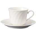 コーヒーカップ コーヒー碗皿 NB新ネジ カップ&ソーサー 磁器 美濃焼 日本製 喫茶店 カフェ レストラン 食器 食洗機可 電子レンジ可 セット おしゃれ か...