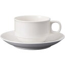 コーヒーカップ コーヒー碗皿 モダン スタッキング カップ&ソーサー 磁器 美濃焼 日本製 喫茶店 カフェ レストラン 食器 食洗機可 電子レンジ可 セット お...