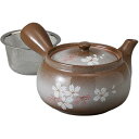 急須 ポット 平安桜急須(アミ付)急須(アミ付)茶器 日本製 陶器 おしゃれ かわいい 食洗機対応 カフェ 来客用 業務用 お茶