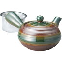 急須 ポット 織部平1.8合 急須(カゴアミ付) 茶器 日本製 陶器 おしゃれ かわいい 食洗機対応 カフェ 来客用 業務用 お茶
