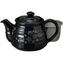 ポット ティーポット 銀彩桜ポット(ステン茶こし) 日本製 陶器 陶磁器 食洗機対応 POT おしゃれ かわいい カフェ 喫茶店 店舗 業務用