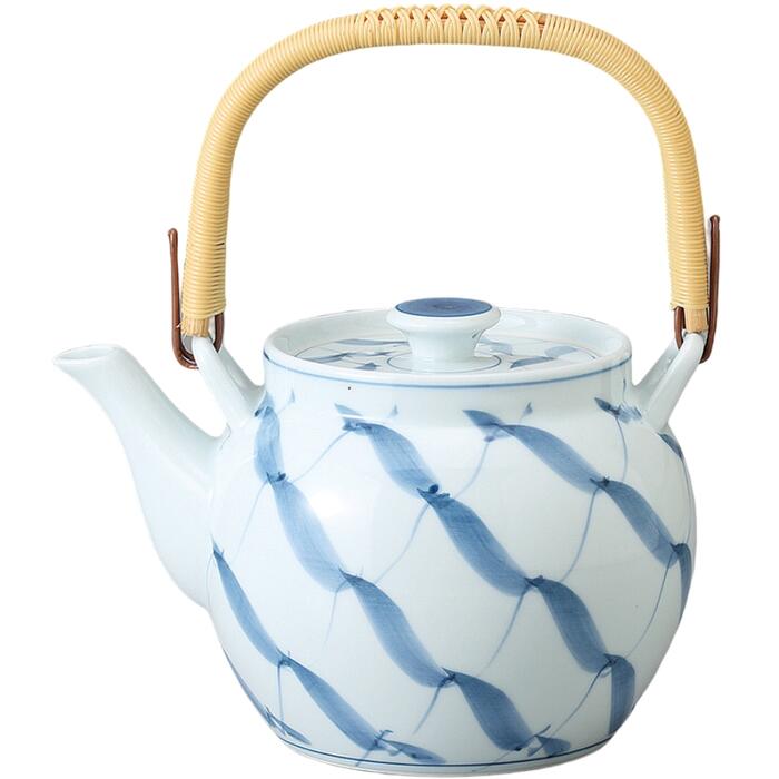 土瓶 有田焼 京網 8号 日本製 どびん 陶器 陶磁器 食洗機対応 おしゃれ かわいい 急須 来客 オフィス 業務用 宴会 会議 法事