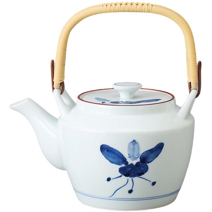 土瓶 有田焼 まんりょう 10号 日本製 どびん 陶器 陶磁器 食洗機対応 おしゃれ かわいい 急須 来客 オ..