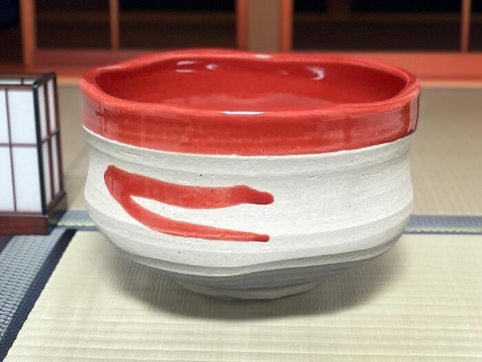 茶道具 抹茶碗 美濃焼 セレン赤流 抹茶碗 日本製 陶器 国産 器 和食器 うつわ お抹茶 抹茶 まっちゃ 茶..