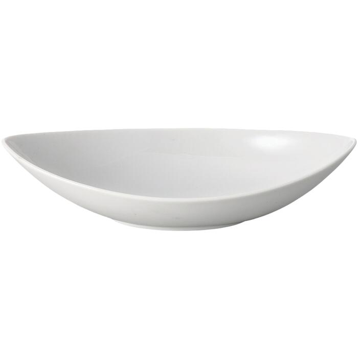 洋食器 鉢 ボウル 白リーフボール（小） 磁器 陶磁器 美濃焼 日本製 BOWL ボール 器 食器 おしゃれ シンプル カフェ 喫茶店 お店 店舗 業務用 サラダボウル