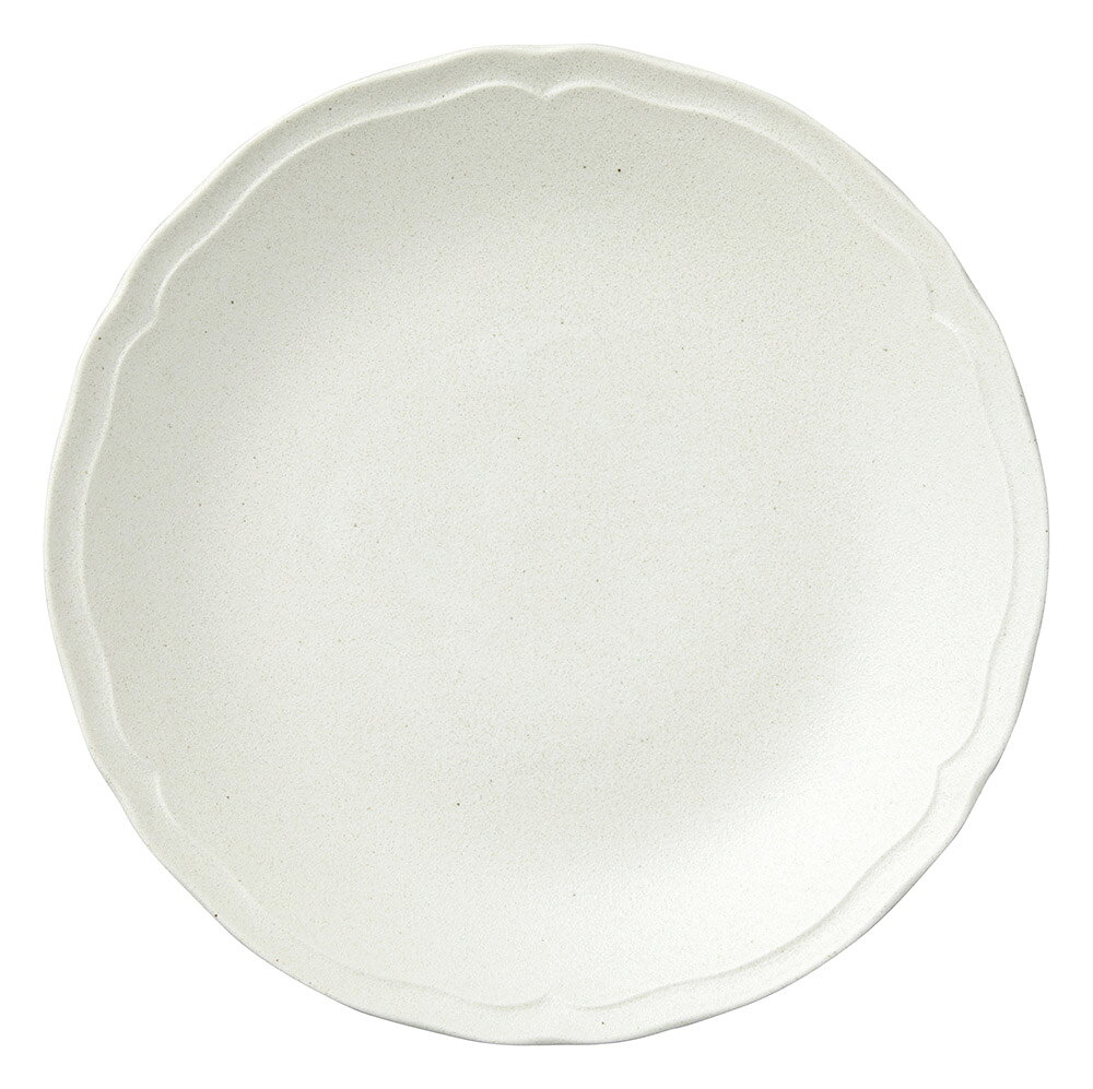 Rakuten - お皿 食器 美濃焼 Poire （ポワール） アイボリー プレート 超軽量 丸皿 円形 日本製 皿 オシャレ 陶器 食洗機対応 レンジ対応