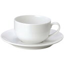 ティーカップ 紅茶カップ ダイヤセラム カップ&ソーサー 美濃焼 日本製 食洗機可 電子レンジ可 ホワイト 白 シンプル おしゃれ かわいい 喫茶店 店舗 お店...