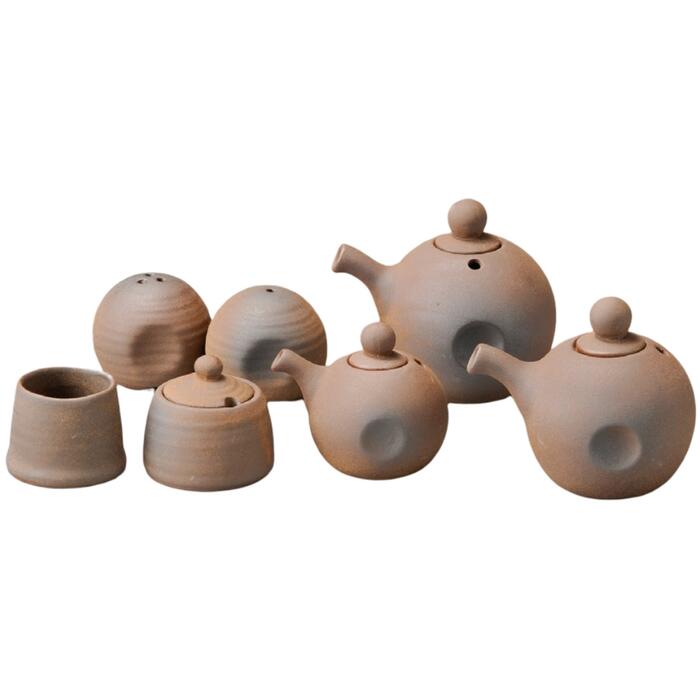 備前 カスターセット 調味料入 卓上 薬味入 調理器具 キッチン 食卓 オシャレ食器 調味料トレー 調味料..