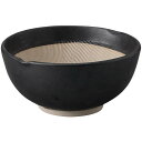 すり鉢 黒マット波紋 4.2寸 すりばち 陶器製すり鉢 電子レンジ対応 キッチン用品 キッチン雑貨 キッチン小物 台所用品 キッチングッズ 美濃焼