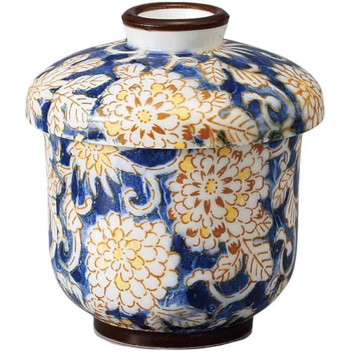 茶碗蒸し 食器 唐草蒸し椀 （小） 茶碗むし ちゃわんむし むしわん むし碗 蒸し器 蒸し碗 おしゃれ か..